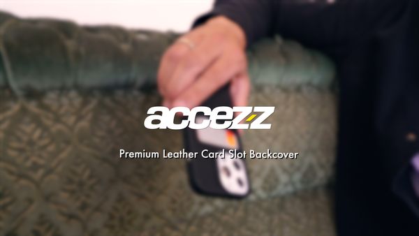 Accezz Coque en cuir de qualité supérieure avec fentes pour cartes Samsung Galaxy S22 Plus - Marron