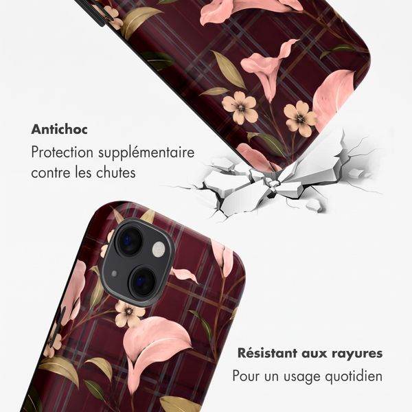 Selencia Coque arrière Vivid avec MagSafe Apple iPhone 13 - Autumn Muse