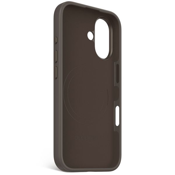Decoded Coque en silicone MagSafe Apple iPhone 16 - Phantom