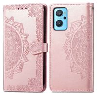 imoshion Etui de télephone Mandala Oppo A76 (4G) - Rose Doré