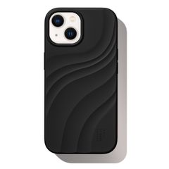 iDeal of Sweden Coque Soft Swirl Silicone MagSafe Apple iPhone 17e / 16e / 15 / 14 / 13 - Velvet Black
