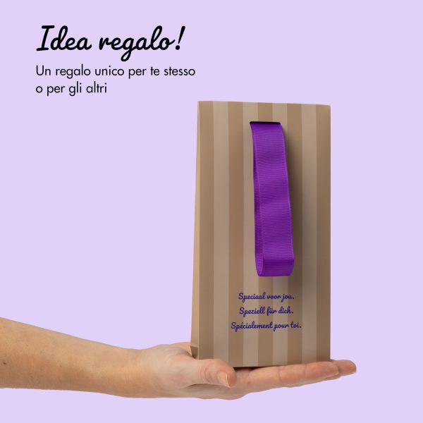 Coque Color MagSafe avec cordon amovible et photo et/ou texte personnalisés Apple iPhone 12 (Pro) - Nom