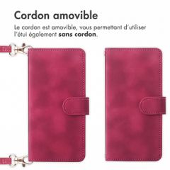 imoshion Etui de télephone portefeuille avec cordon Samsung Galaxy S26 FE - Rouge
