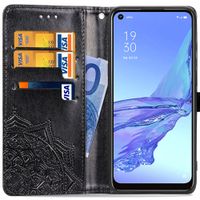 imoshion Etui de télephone Mandala Oppo A53 / Oppo A53s - Noir