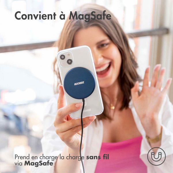 Accezz Coque Clear avec MagSafe Apple iPhone 14 Pro Max - Transparent