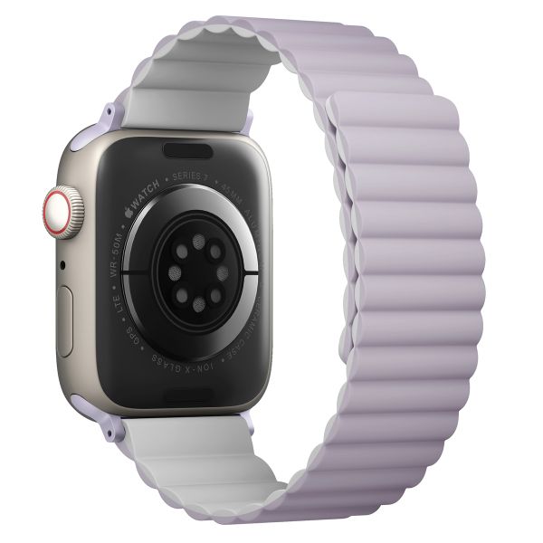 Uniq Bracelet Revix réversible Apple Watch | 38/40/41/42 mm - Lilac / White