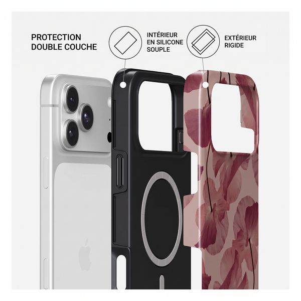 Burga Coque Tough MagSafe Apple iPhone 18 Pro - Tender Kiss