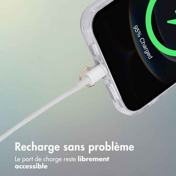 imoshion Pad pour cordon de téléphone - Pack de 2 - Argent
