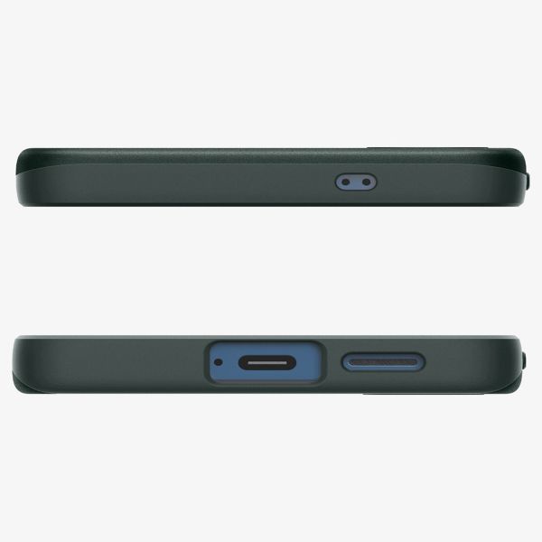 Spigen Coque Thin Fit avec MagSafe Samsung Galaxy S25 - Abyss Green