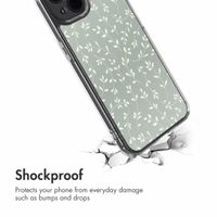 imoshion Coque Design Apple iPhone 14 - Smoke Green Flowers
