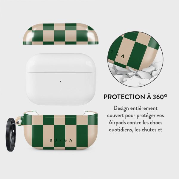 Burga Coque rigide Apple AirPods Pro 2 - Ivy League