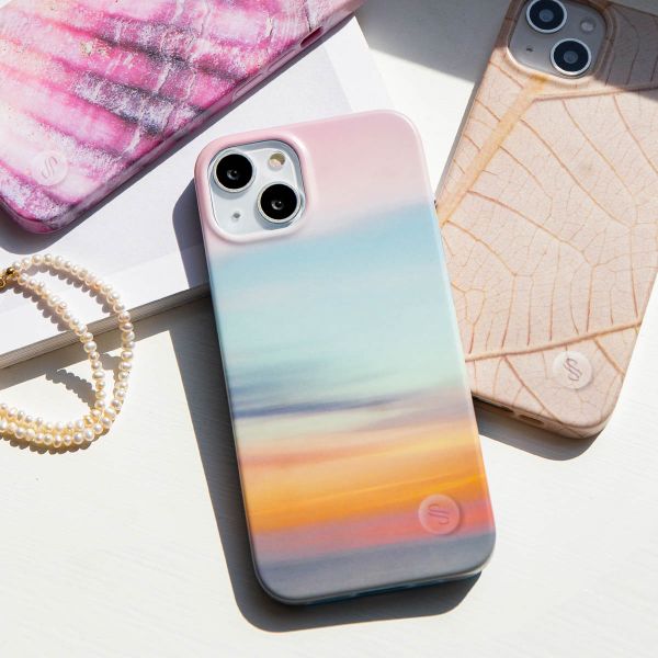 Selencia Aurora Coque Fashion Apple iPhone 15 Plus - Sky Sunset Multicolor