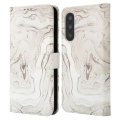 imoshion Étui de télephone portefeuille Design Samsung Galaxy A56 - Sandy Marble