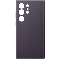 Samsung Coque originale en cuir vegan Samsung Galaxy S24 Ultra - Dark Violet