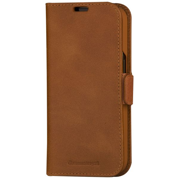 dbramante1928 Étui de télephone portefeuille Copenhagen Apple iPhone 15 Pro Max - Marron