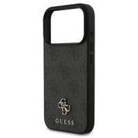Guess Coque 4G Metal Logo MagSafe Apple iPhone 17 Pro - Noir