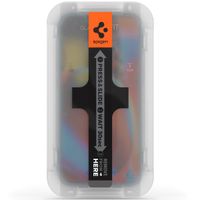 Spigen Protection d'écran en verre trempé GLAStR Fit 2 Paquets + Applicator Apple iPhone 17e / 16e / 14 / 13 / 13 Pro