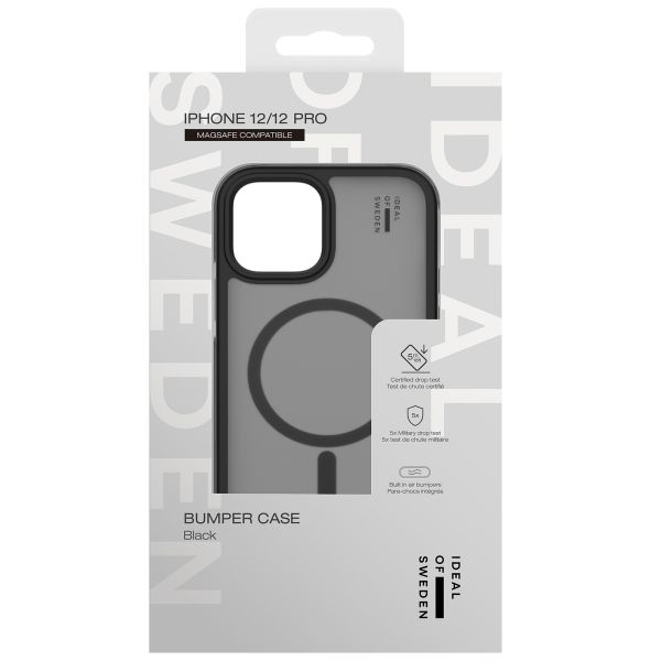 iDeal of Sweden Coque Bumper MagSafe Apple iPhone 12 (Pro) - Noir