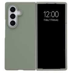 Accezz Coque Liquid Silicone avec MagSafe Samsung Galaxy Z Fold 8 Ultra - Cooper Green