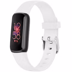 imoshion Bracelet silicone Fitbit Luxe - Blanc