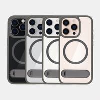 Accezz Coque arrière Hold avec MagSafe Apple iPhone 16 Pro - Grey