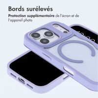 imoshion Bookcase transparente avec MagSafe Apple iPhone 18 Pro / 17 Pro - Lilas
