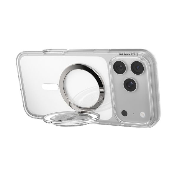 PopSockets PopGrip MagSafe Kick-Out & Stand - Clear