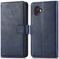 imoshion Étui de télephone portefeuille de luxe Samsung Galaxy Xcover 6 Pro - Bleu foncé