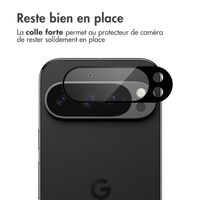 imoshion Protection Caméra en verre trempé 2 Pack pour Google Pixel 9 Pro - Noir