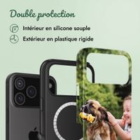 Concevez votre propre coque Tough avec MagSafe Apple iPhone 18 Pro / 17 Pro - Blanc