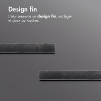 imoshion Étui de téléphone portefeuille Slim Xiaomi Redmi Note 17 Pro Max - Noir