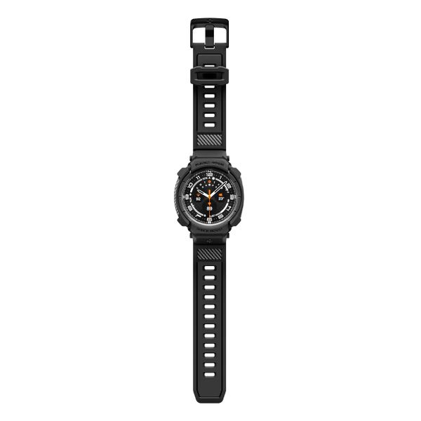 Spigen Coque Rugged Armor™ Pro Samsung Galaxy Watch Ultra 2 (47 mm) - Matte Black