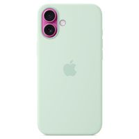 Apple Coque en silicone MagSafe Apple iPhone 16 Plus - Aquamarine