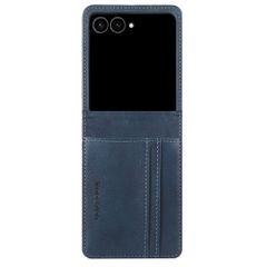 imoshion Étui de télephone portefeuille Luxe Samsung Galaxy Z Flip 8 - Bleu foncé