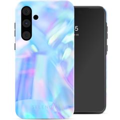 Selencia Coque arrière Vivid Samsung Galaxy A55 - Holographic Blue Dream