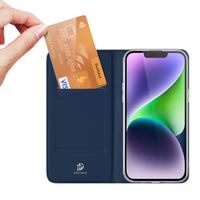 Dux Ducis Étui de téléphone Slim Apple iPhone 15 - Bleu foncé