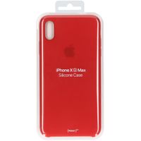 Apple Coque en silicone Apple iPhone Xs Max - Red