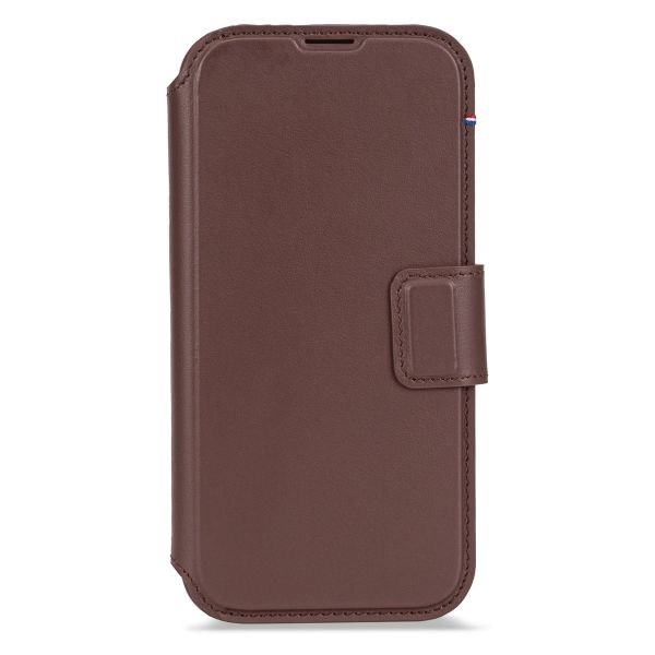 Decoded Portefeuille détachable 2 en 1 en cuir MagSafe Apple iPhone 17 - Chocolate Brown