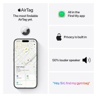 Apple AirTag (2nd generation) lot de 4 - Blanc