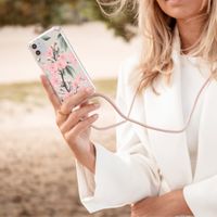 imoshion Coque Design avec cordon Samsung Galaxy A72 - Cherry Blossom