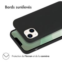 imoshion Coque Couleur Apple iPhone 14 Plus - Noir