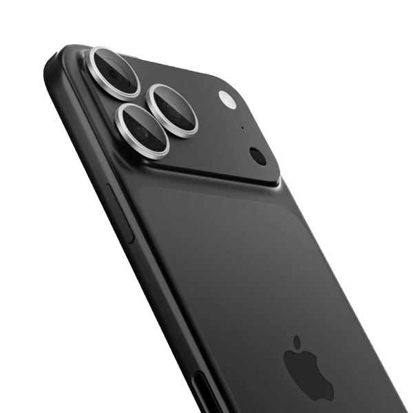 Spigen Optik Pro EZ Fit Lens Protector - Protection d'objectif de caméra (lot de 2) Apple iPhone 17 Pro (Max) / 16 Pro (Max) / 15 Pro (Max) / 14 Pro (Max) - Argent