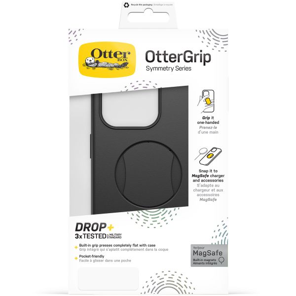 OtterBox Coque Otter + Pop Symmetry Apple iPhone 15 Pro Max - Noir