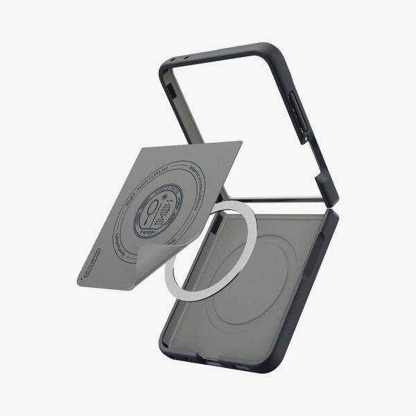 Spigen Coque Nano Pop MagFit Samsung Galaxy Z Flip 8 - Black Sesame