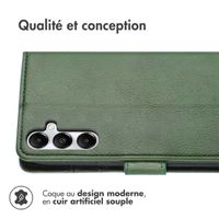 imoshion Étui de télephone portefeuille de luxe Samsung Galaxy S25 Plus - Vert