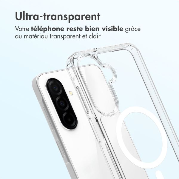 Accezz Coque arrière Xtreme Impact avec MagSafe Samsung Galaxy A17 (5G) / (4G) - Transparent