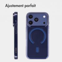 Accezz Lite coque arrière avec MagSafe Apple iPhone 18 Pro Max / 17 Pro Max - Bleu foncé