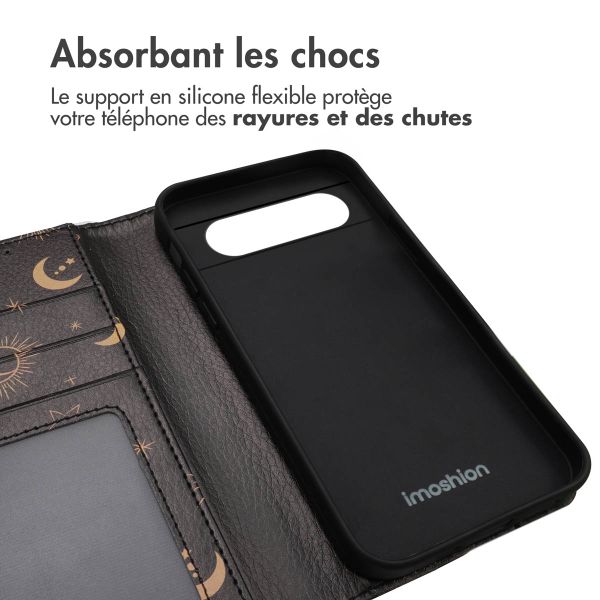 imoshion Étui de télephone portefeuille Design Google Pixel 8a - Sky Black