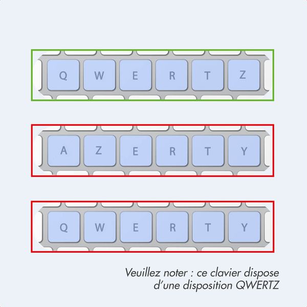 Accezz Bookcase clavier 360 Slim QWERTY Apple iPad 9 (2021) 10.2 pouces / iPad 8 (2020) 10.2 pouces / iPad 7 (2019) 10.2 pouces - QWERTY / NL - Bleu foncé