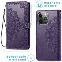 imoshion Etui de télephone Mandala Apple iPhone 13 Pro - Violet